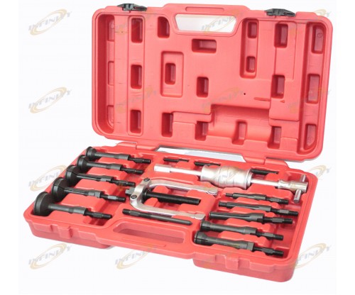 Internal & Extractor 16PC Blind Hole Pilot Bearing Puller Remove W/ Slide Hammer